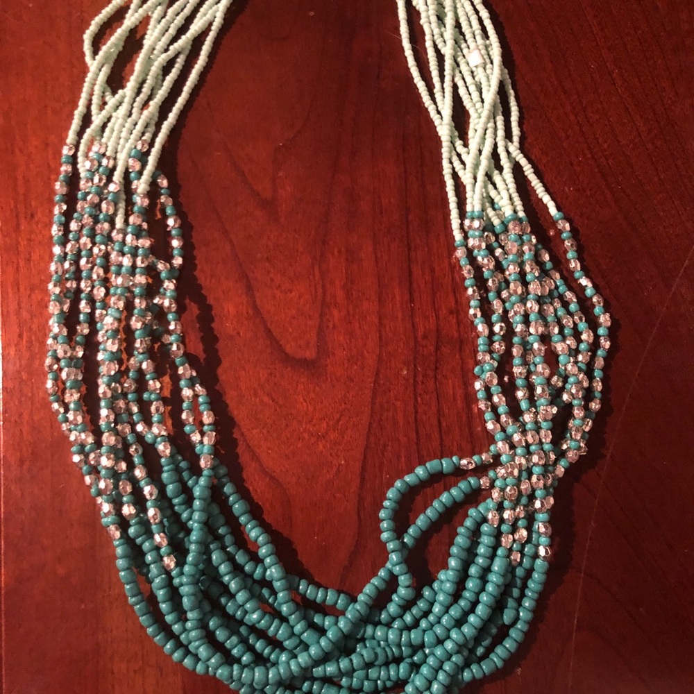 Layered turquoise necklace